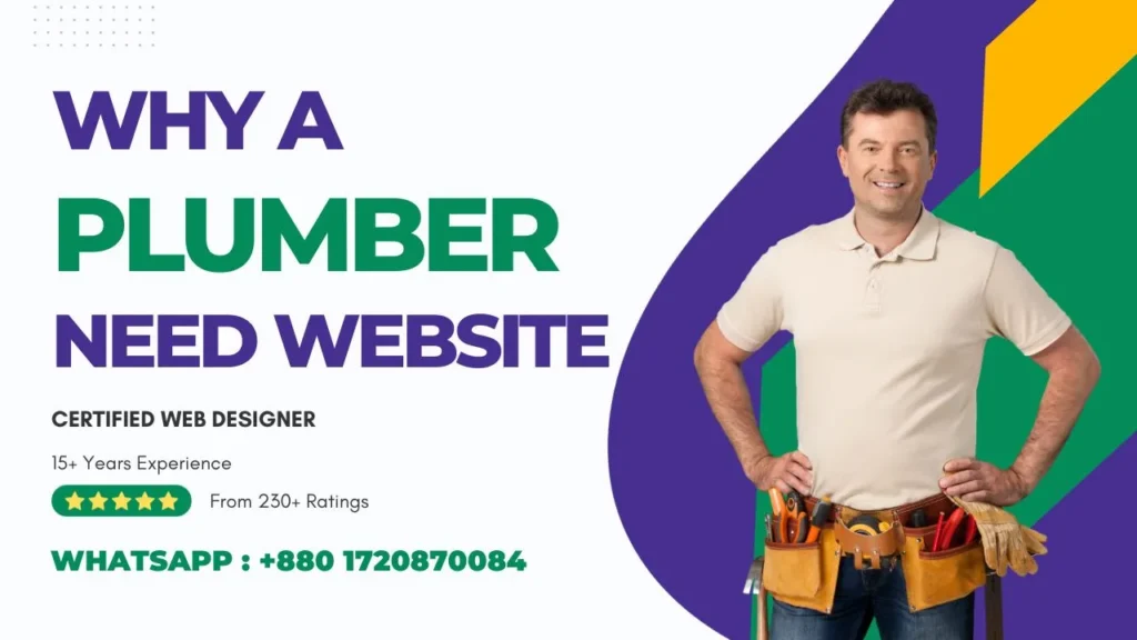Hire a Professional plumber website designer