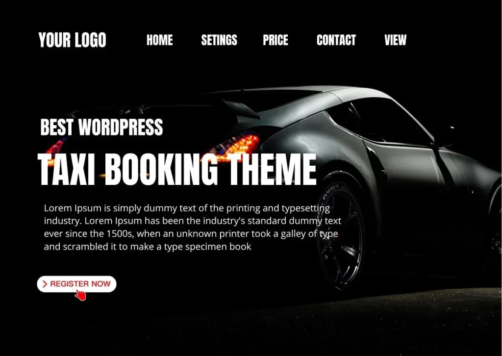 Best taxi booking theme