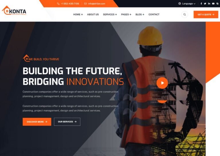 Best construction website