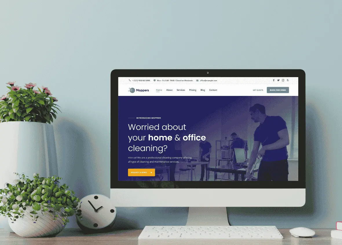 Best cleaning company website