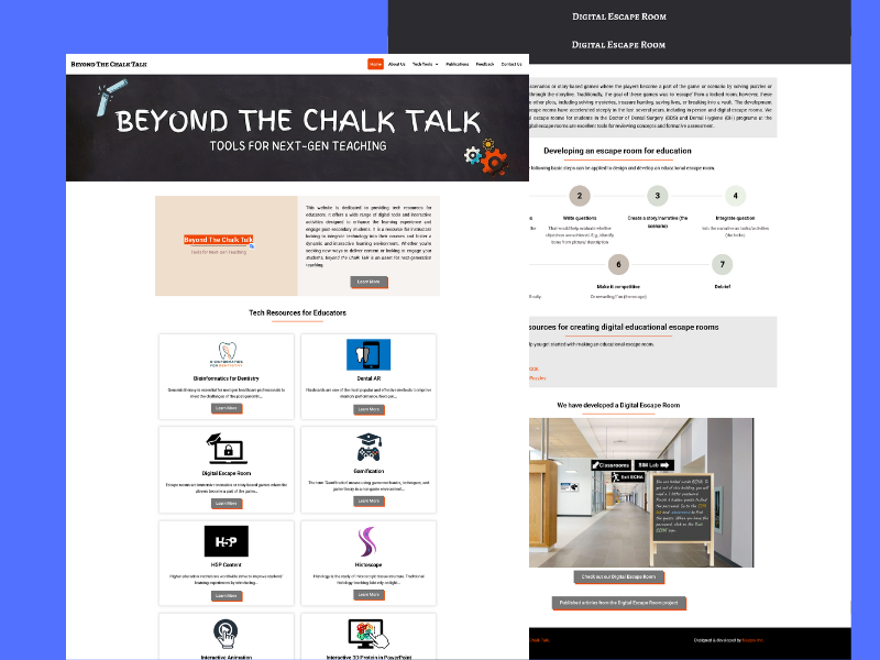 Beyond The Chalk Talk