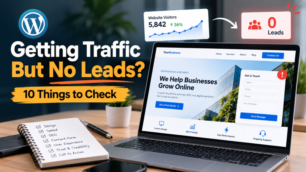Getting Traffic No Leads